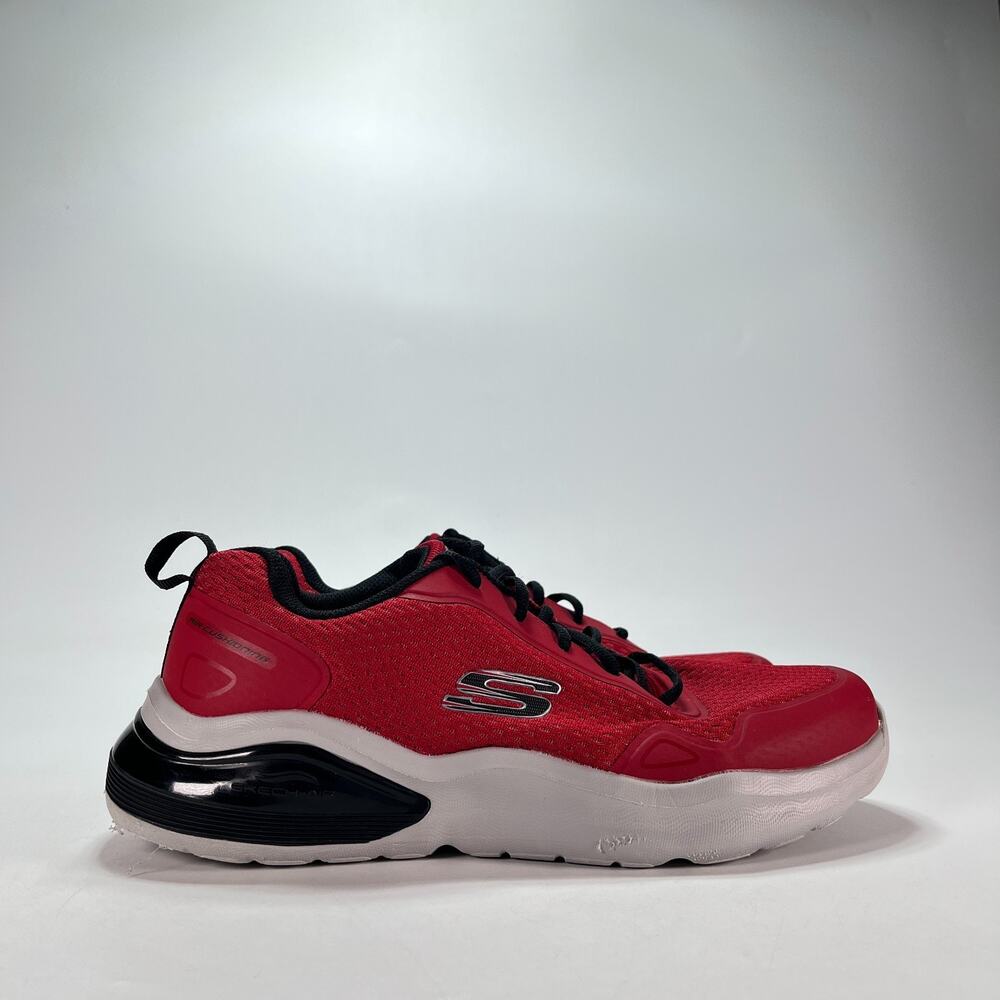 Skechers Air Cushioning Citro Red Black Casual Walking Shoes 232562W Men's Sz 10